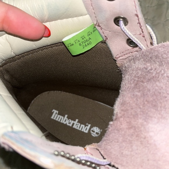 Womens 9.5 TIMBERLAND boots EUC - Picture 8 of 13